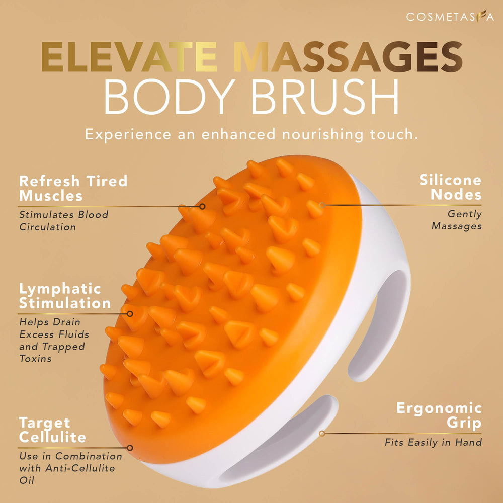 Cosmetasa spa-quality massage oil application at home.