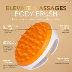 Cosmetasa spa-quality massage oil application at home.