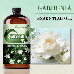 CosmicVeil Gardenia bottle with dropper enables easy, mess-free dosing for diffusers.