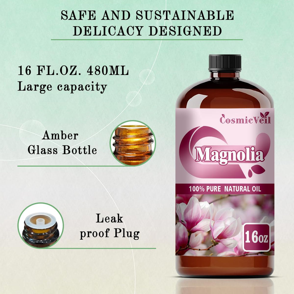CosmicVeil Magnolia for DIY cleaning solutions, uplifting scents while refreshing your kitchen and bathroom.