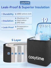 Cosytime knee cryotherapy machine showing three speed controls.
