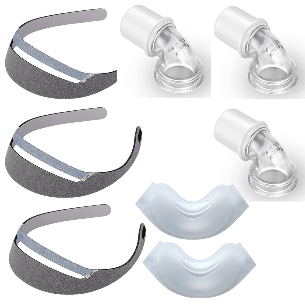 Cotasa DreamWear CPAP headgear close-up showing adjustable fit