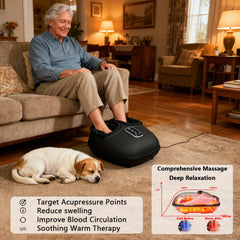 Cotsoco massager with visible Shiatsu rollers delivering deep kneading relief