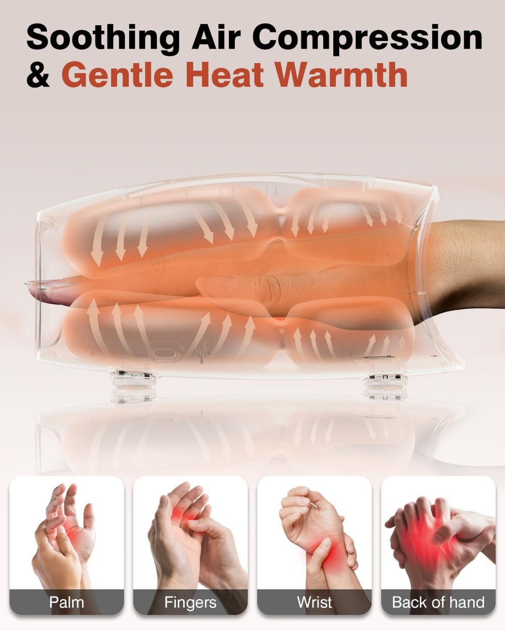 Cotsoco hand massager therapy modes for customizable comfort and targeted relief