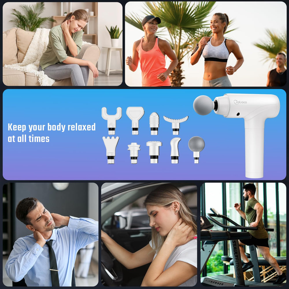 Cotsoco massage gun deep tissue performance ideal for athletes.