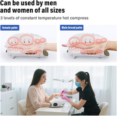 Cotsoco Upgraded Hand Massager with fingertip nodes targets fingertips for precise comfort