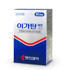 Cotton Labo Igatan-60 gum health tablets packaging supports daily gum care.