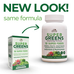 Country Farms 32 superfoods ingredients spread illustrates diverse whole foods