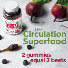Country Farms Bountiful Beets Gummies two-pack packaging emphasizes value