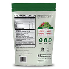 Country Farms Super Greens organic-mushroom-blend supports focus and energy naturally.