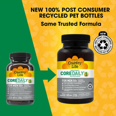 Country Life CORE Daily-1 bottle close-up highlighting coenzymated B vitamins