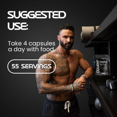 COURA product in a gym setting suggesting an active lifestyle support