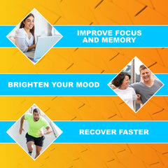 Cover Three Brain Assist ready-to-drink serve provides quick on-the-go focus.