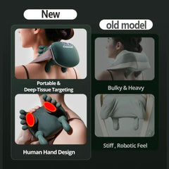 Cozwell vegan leather strap designed for comfortable neck and shoulder support