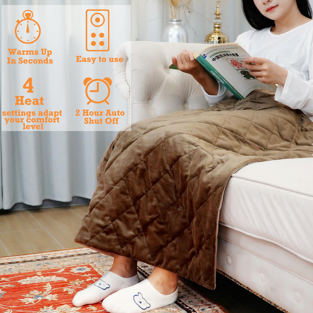 Cozzyhug Pro Extreme four-heat settings let you customize warmth for comfort.