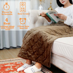Cozzyhug Pro Extreme four-heat settings let you customize warmth for comfort.