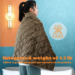 Cozzyhug Pro Extreme micromink fabric provides luxurious softness for extended sessions.