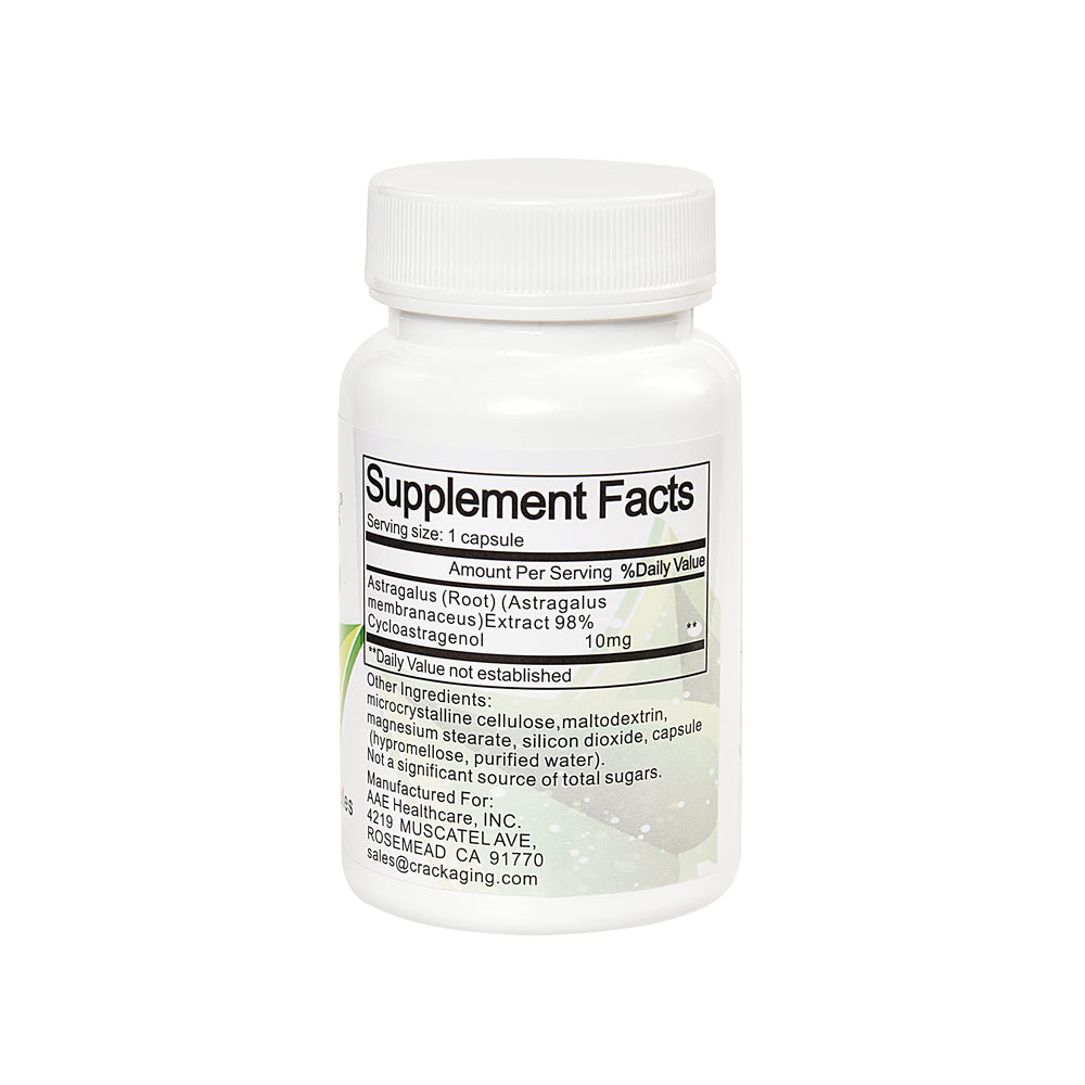 Crackaging veggie capsules packaging shown for easy daily intake