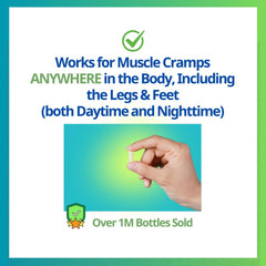 Cramp Defense capsules shown for convenient daily muscle support
