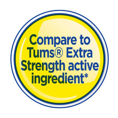 Packaging close-up highlighting calcium enrichment and minty taste