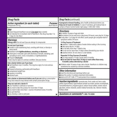 Create and Bundle packaging front view promoting dependable heartburn management.