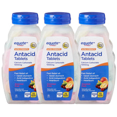 Create and Bundle Equate chewable fruit tablets in bright flavors for easy relief