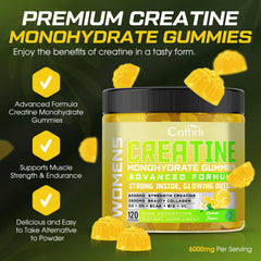 CNFHDI Creatine Gummies close-up texture for convenient dosing