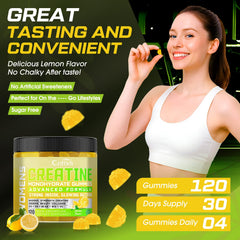 CNFHDI Creatine Gummies daily serving of four gummies