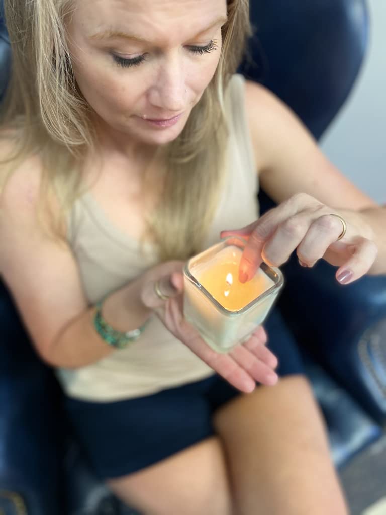 Creative Energy Candles 55-hour burn for long-lasting fragrance