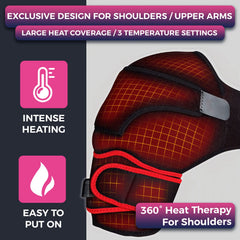 CREATRILL shoulder pad with ergonomic straps adjustable for most shoulders