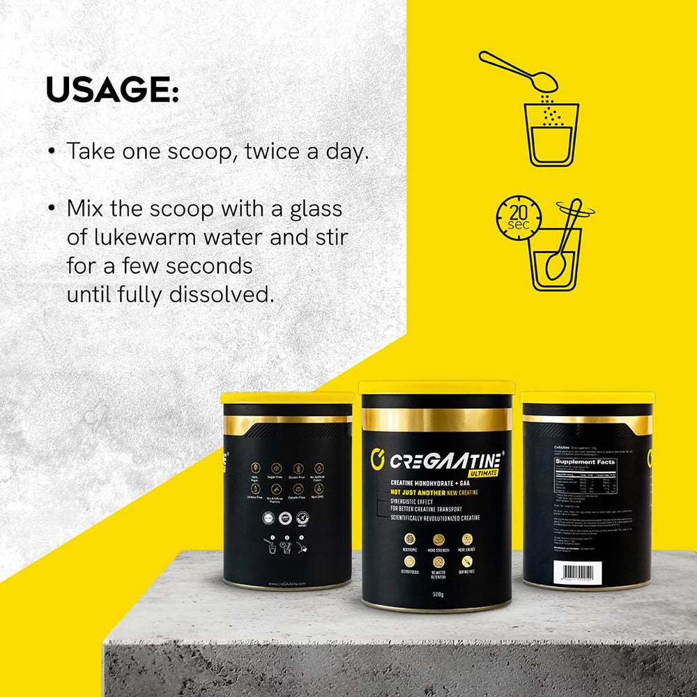 CreGAAtine Ultimate Informed Sport certification logo signaling trusted, doping-free supplement.