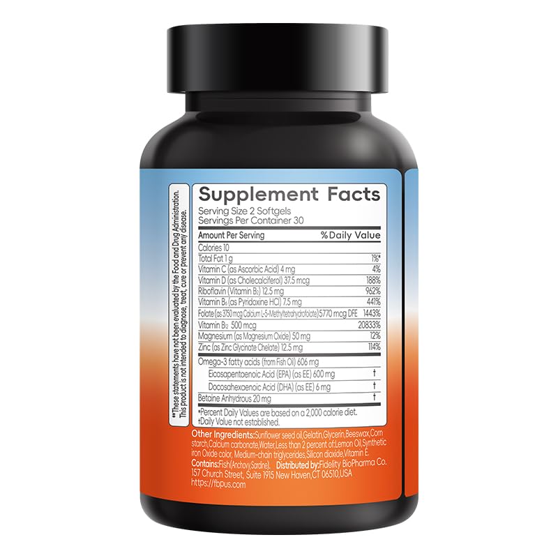 CreNeuroS CNS Fish Oil Plus softgels capsules ready for daily intake.