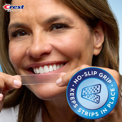 Crest 3D Whitestrips Classic Vivid, seguro para el esmalte y blanqueamiento eficaz.