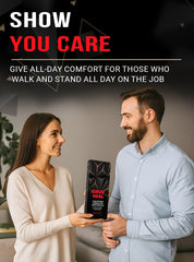 CRUVHEAL Work Pro Comfort Insole provides low arch support for natural gait.