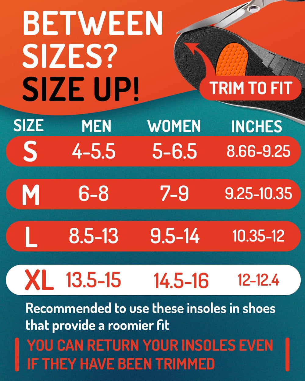 CRUVHEAL insoles offer neutral arch support for versatile sneaker use.