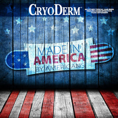 CryoDerm bottle with easy trigger for on-the-go cooling