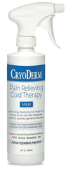 CryoDerm cold spray bottle for rapid cooling and on-the-go relief