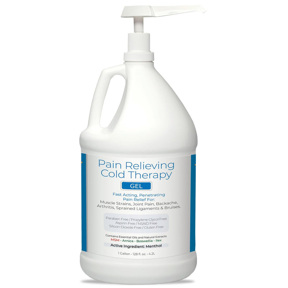 CryoDerm cold therapy gel bottle for convenient at-home cooling and soothing relief.