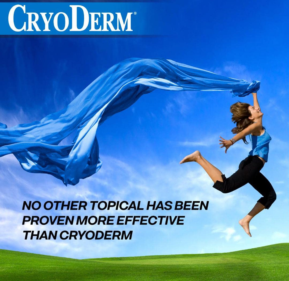 CryoDerm D-Roll-On pack close-up with two 3 oz bottles.