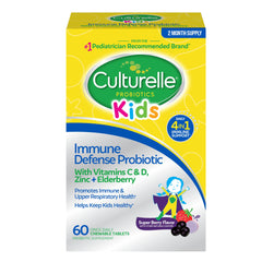 Culturelle Immune Defense Kids bottle with mixed berry flavor for daily support