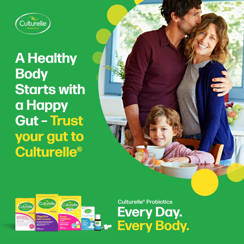 Close-up of fruit punch flavor in Culturelle Kids Complete chewables.