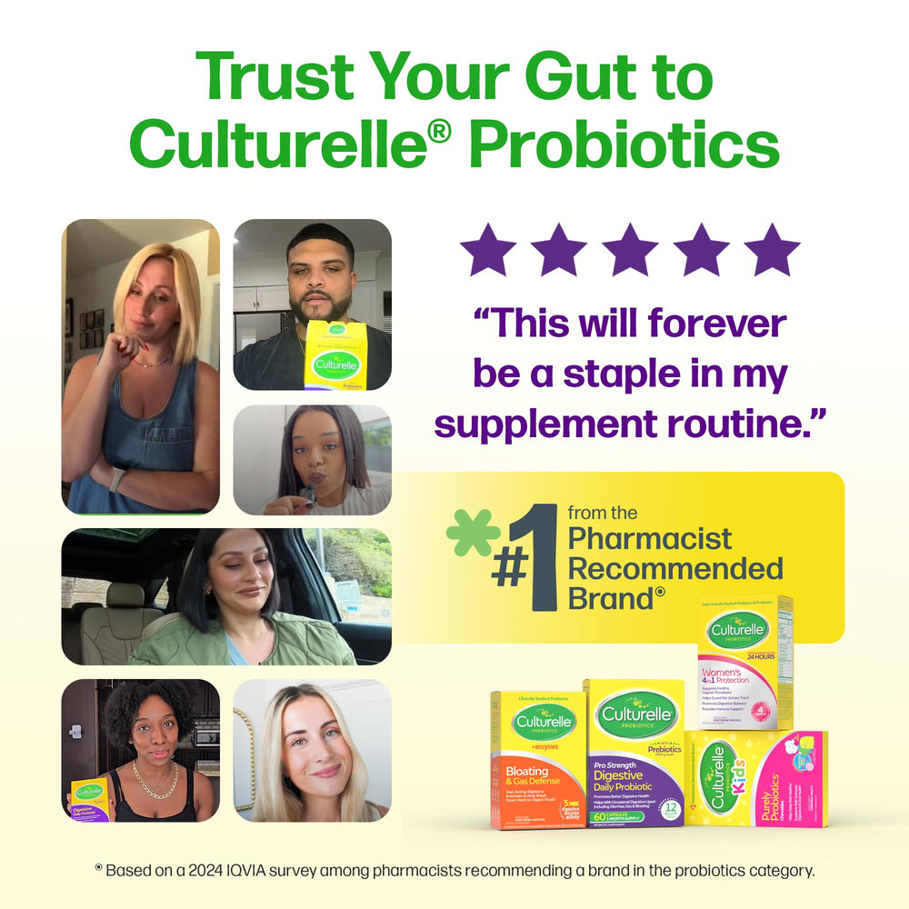 Culturelle Pro Strength two-month supply packaging suggests long-term use.
