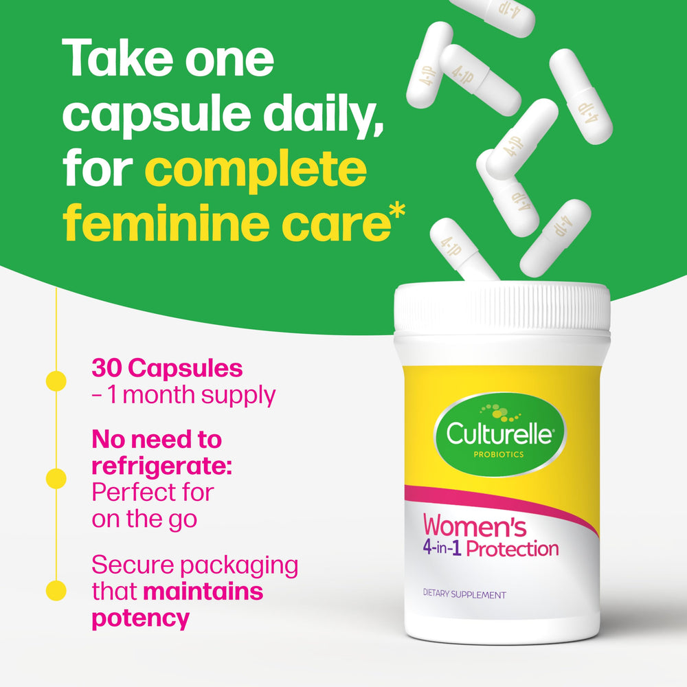 Culturelle daily usage scene illustrating a morning routine with supplements.