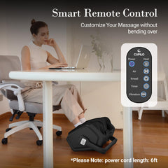 CuPiLo foot massager non-slip pad keeps device stable.