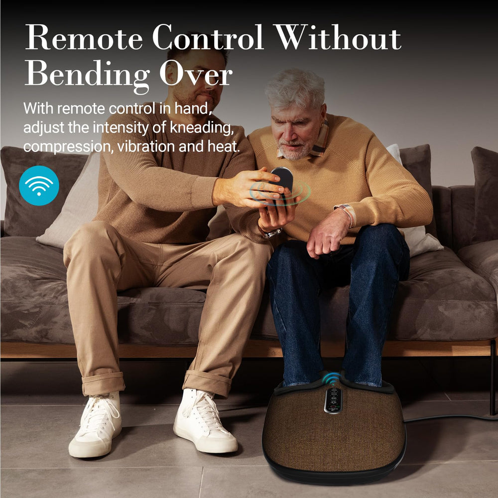 CuPiLo massager with remote control offers hands-free operation