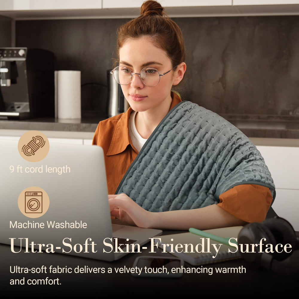 CuPiLo 9-foot cord enables flexible use at home or travel.