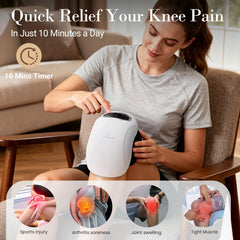 CuPiLo knee massager LED display clearly shows heat and mode settings