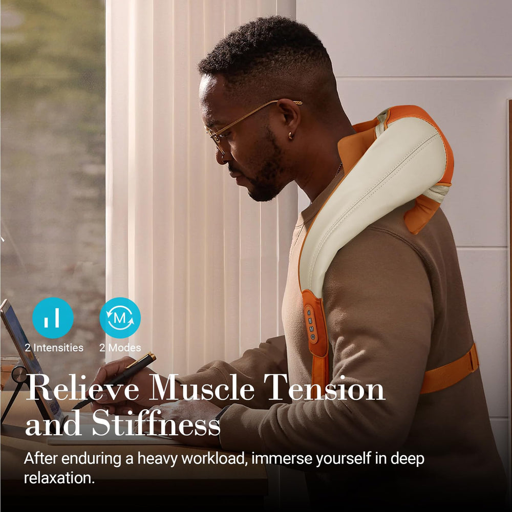 CuPiLo lightweight massager at 2.7 pounds designed for comfortable handling