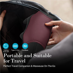 Battery-powered CuPiLo massager with long-lasting charge for extended sessions.