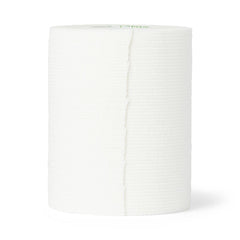 Curad elastic tape 3in x 5yd on a roll provides secure, flexible support.